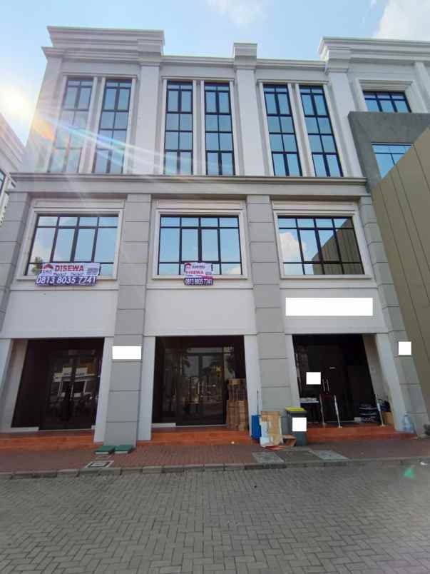 disewakan ruko gudang kantor sedayu city kelapa gading