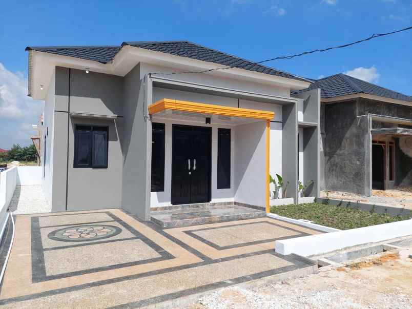 hunian cluster idaman di jalan purwodadi pekanbaru