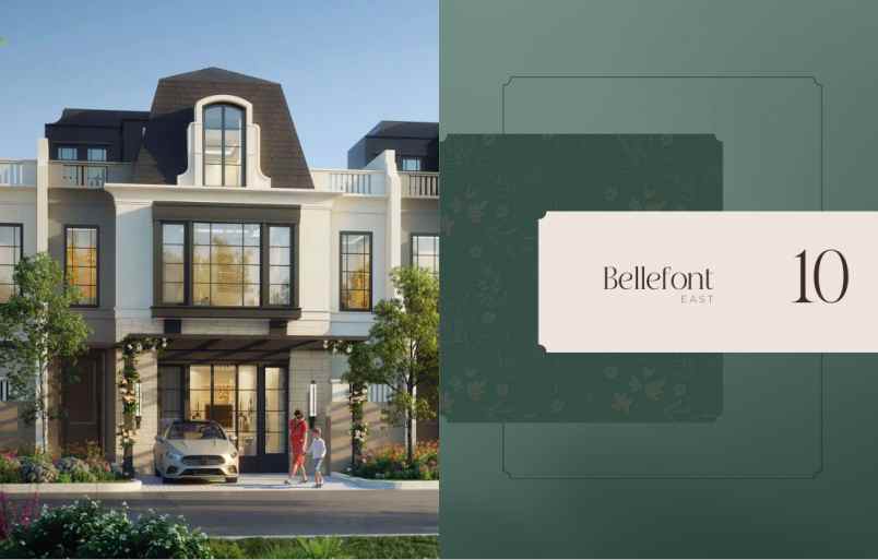 hunian premium bellefont east serpong