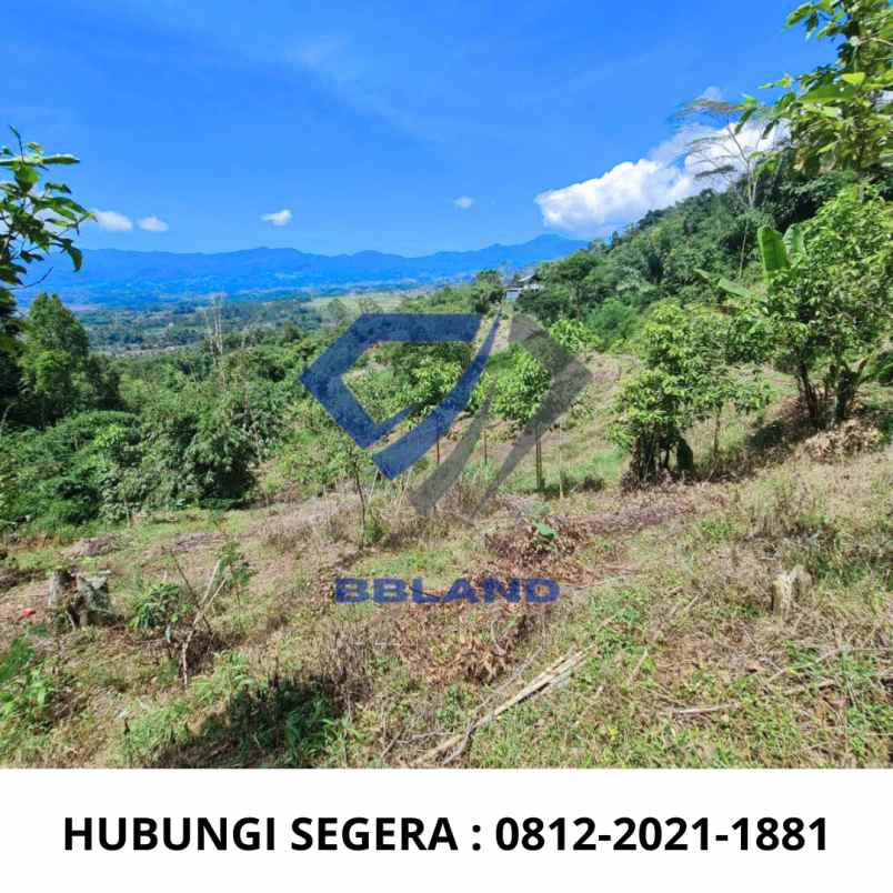 jual tanah murah cocok untuk villa di ciwidey