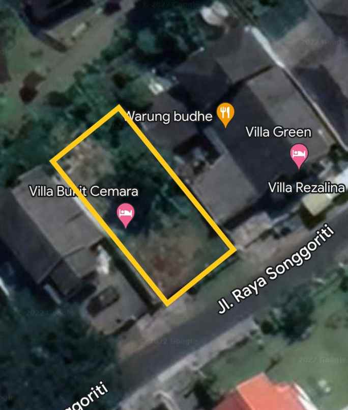 jual tanah songgoriti kota batu