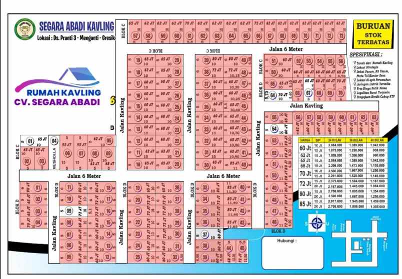 kavling mepet tol kbm dp 10 juta angsuran flat 4 tahun