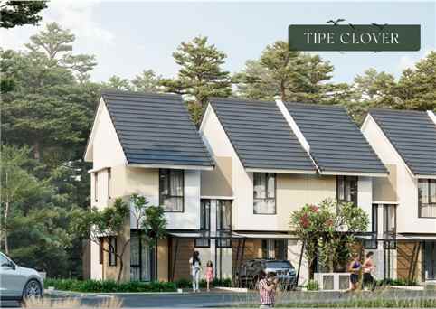 mutiara gading city cluster konsep suasana hijau