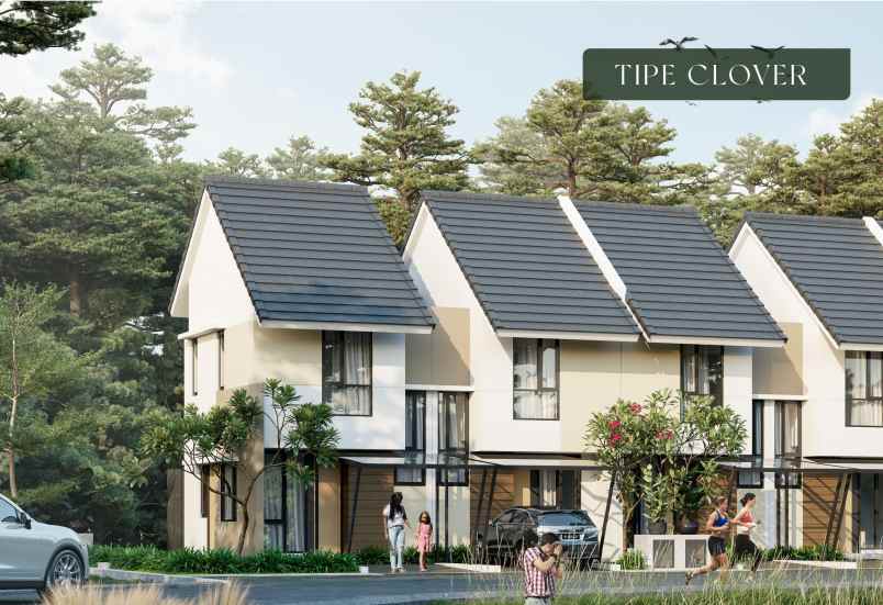 mutiara gading city cluster konsep suasana hijau