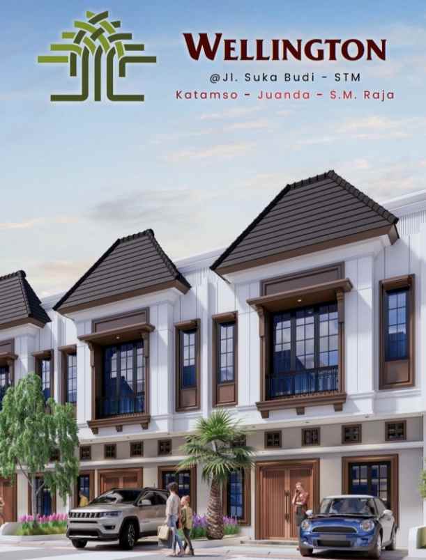 new project jual rumah villa baru komplek wellington