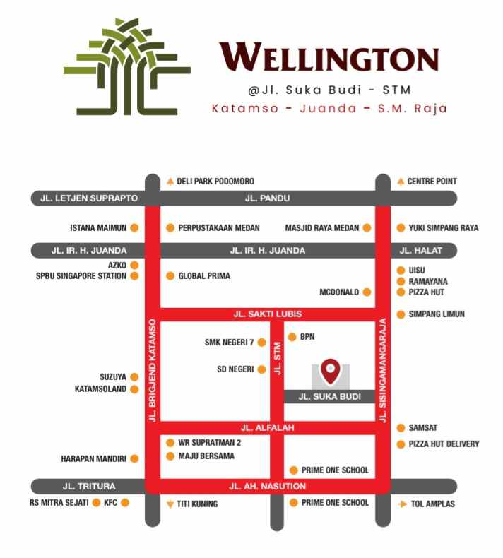 new project jual rumah villa baru komplek wellington