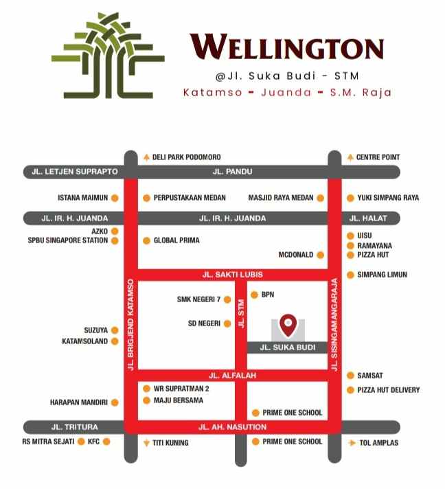 new project jual rumah villa baru komplek wellington