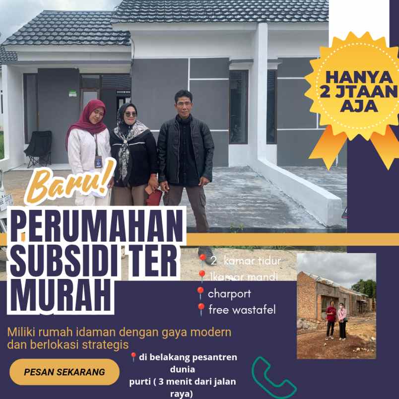 perumahan subsidi termurah se bandar lampung