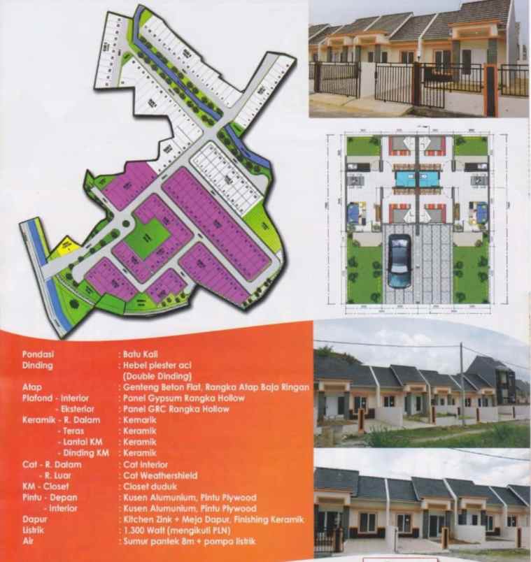 perumahan tapos 650jt jalan raya tapos depok