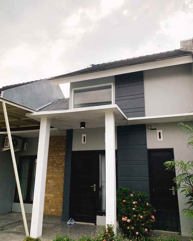 promo rumah modern kekinian akses jalan lebar 6m