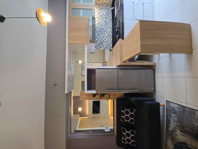 ready apartement educity 2br city view full furnished