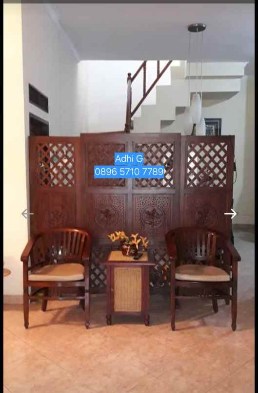 rumah bagus hook 2 lantai di komplek arcamanik bandung