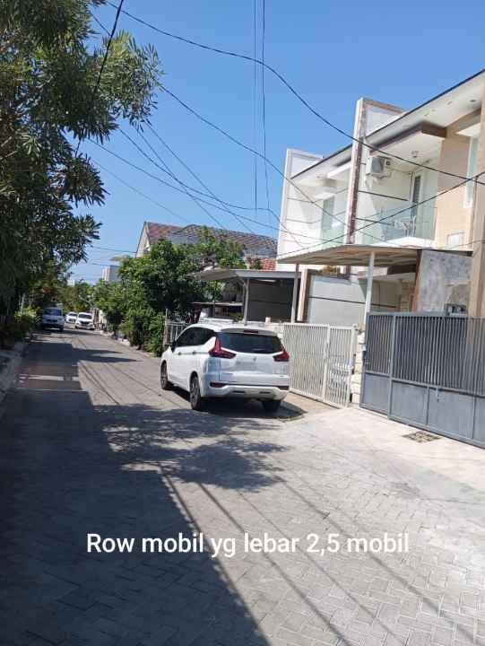 rumah baru 2 lantai di mulyosari semi furnish