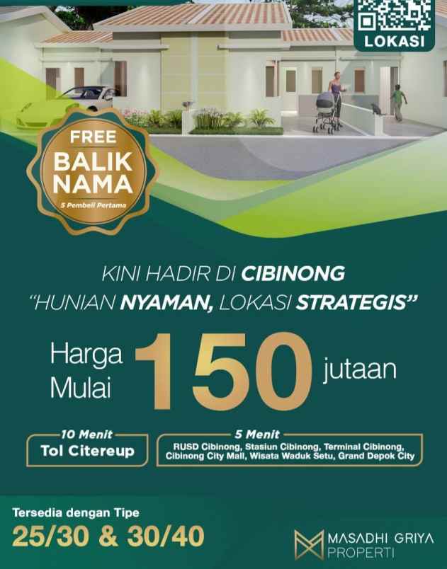 rumah cikaret cibinong bogor