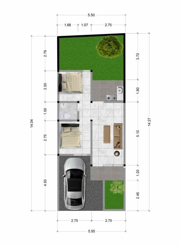 rumah cilangkap depok harga terjangkau