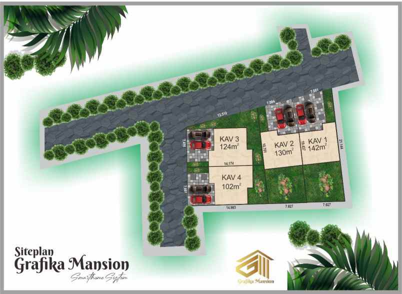 rumah jalan grafika raya