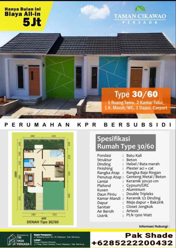 rumah jl rancajigang wangisagara