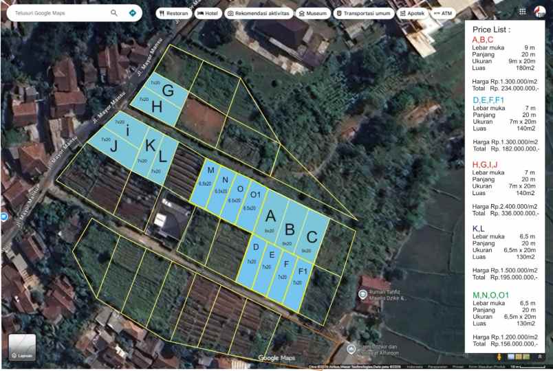 rumah kavling di jatinangor mulai dari 200 jt