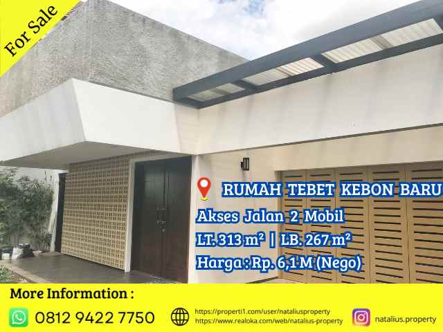 rumah kebon baru tebet