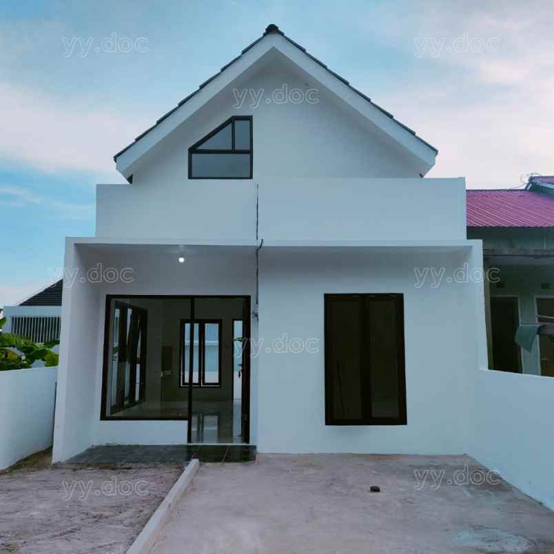 rumah minimalis modern siap huni