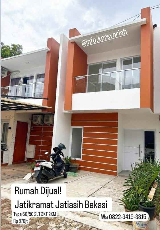 rumah minimalis siap huni jatikramat jatiasih bekasi