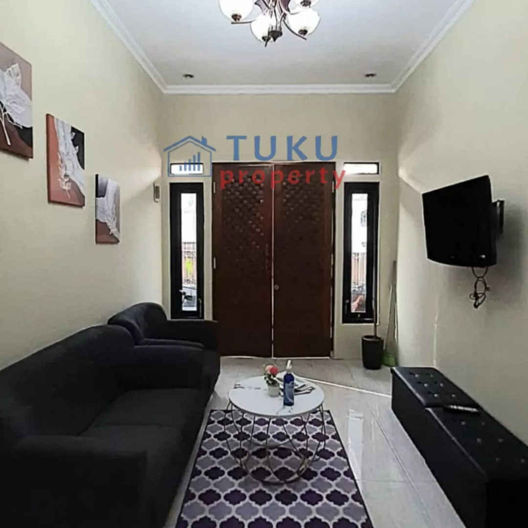 rumah modern minimalis di bukita nusa indah ciputat