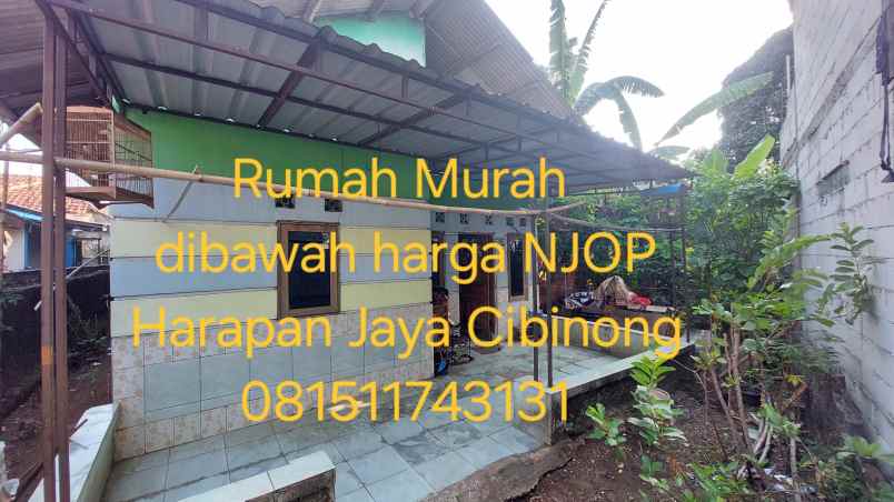 rumah murah dibawah harga njop