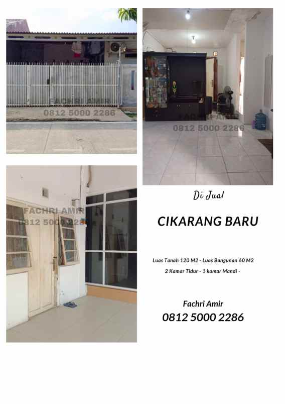 rumah murah strategis cikarang baru jababeka 2