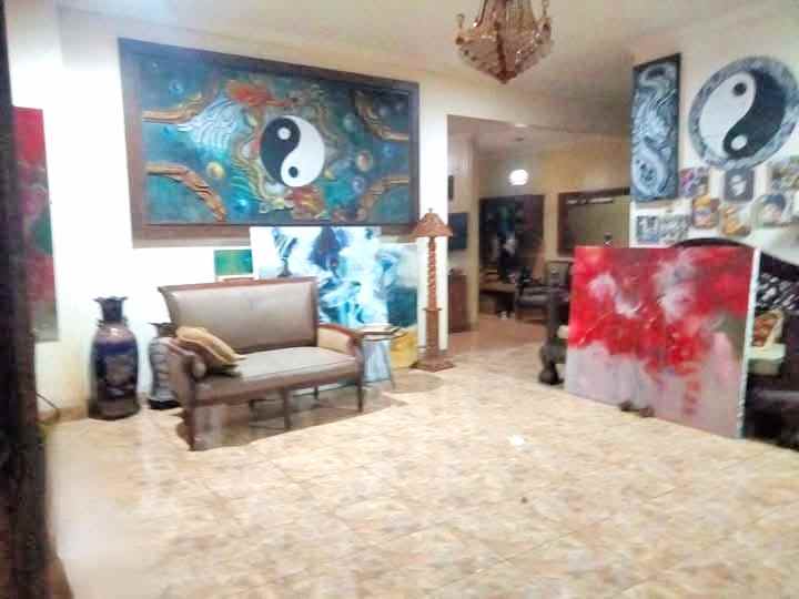 rumah nuansa kayu jati sawangan permai depok nego