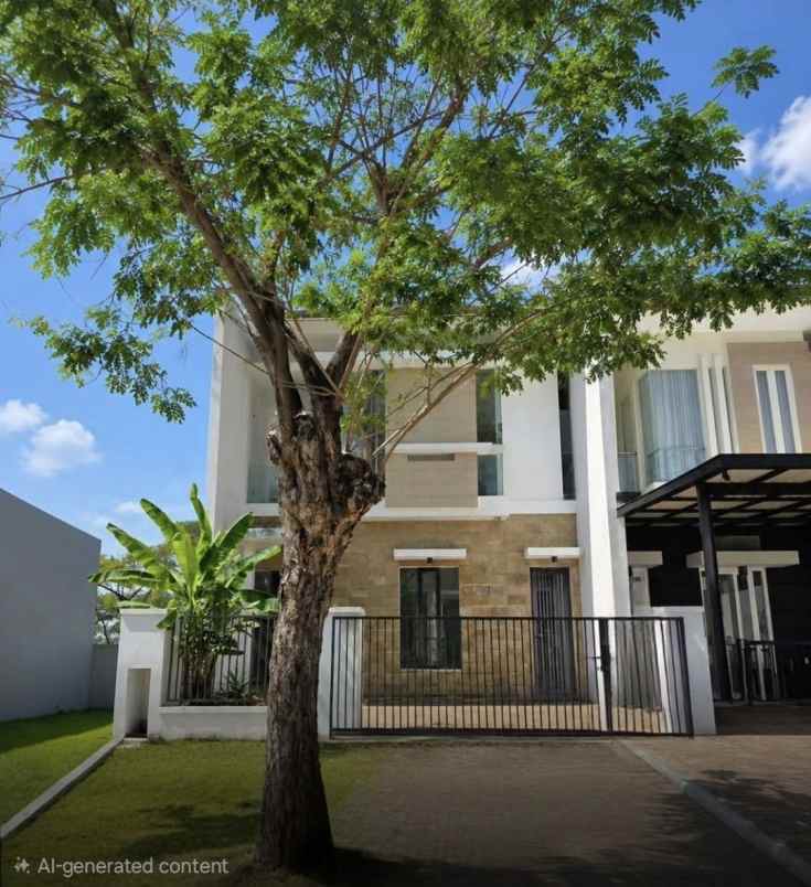 rumah pakuwon city new gress minimalis