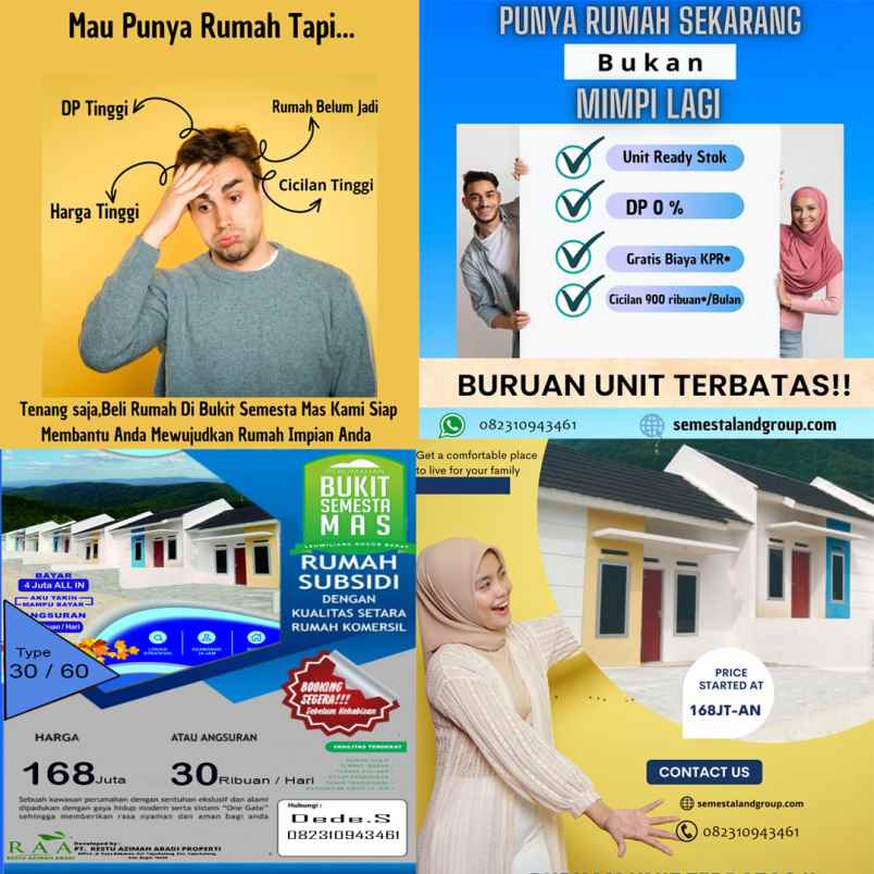 rumah perumahan bukit semesta mas