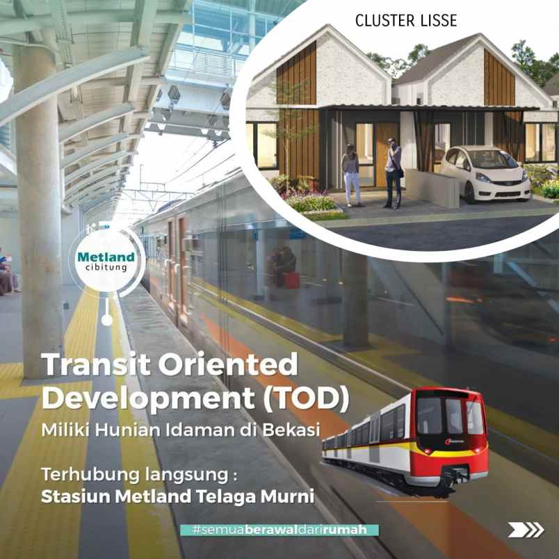 rumah perumahan metland cibitung