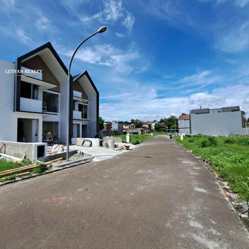 rumah skandinavian modern jagakarsa dalam komplek