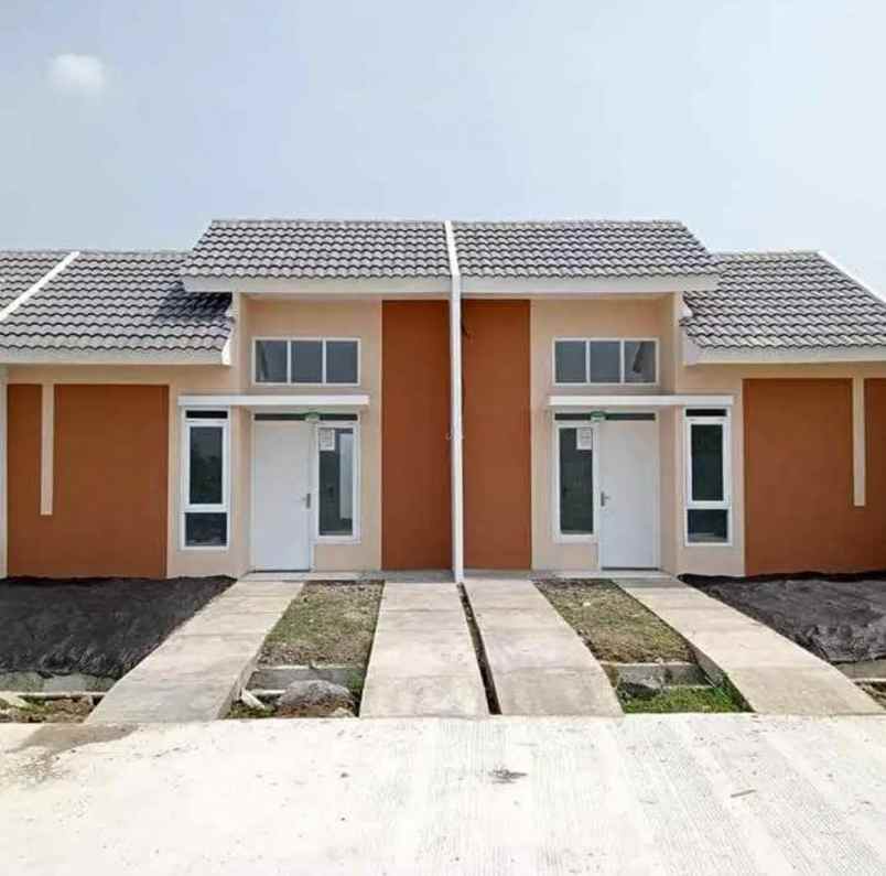 rumah subsidi lokasi nempel jalan raya