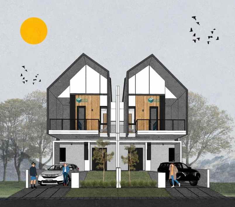 rumah tanah baru beji depok