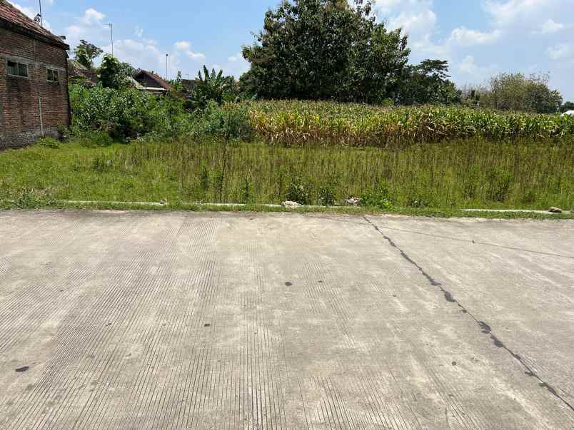 tanah 400jt strategis 5 menit dari alun alun sragen