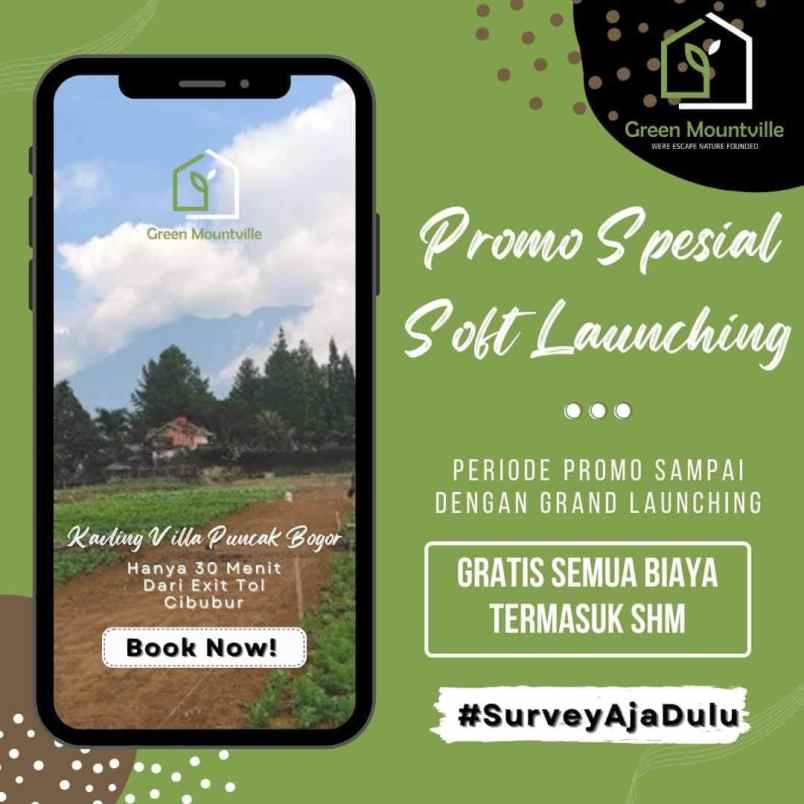 tanah desa sukamanah megamendung