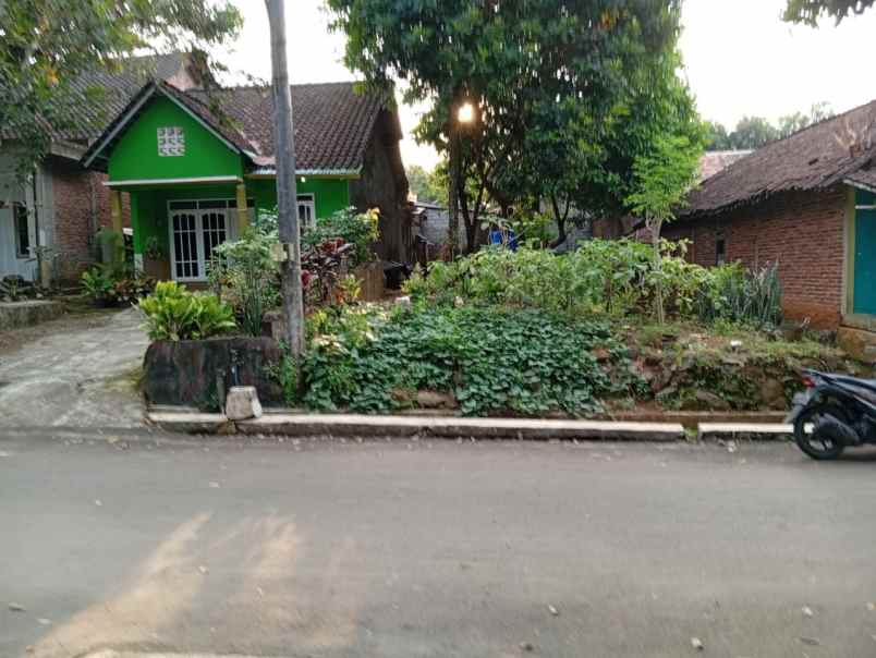 tanah kampung pinggir aspal