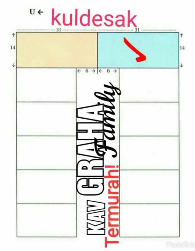 tanah kavling graha family blok c