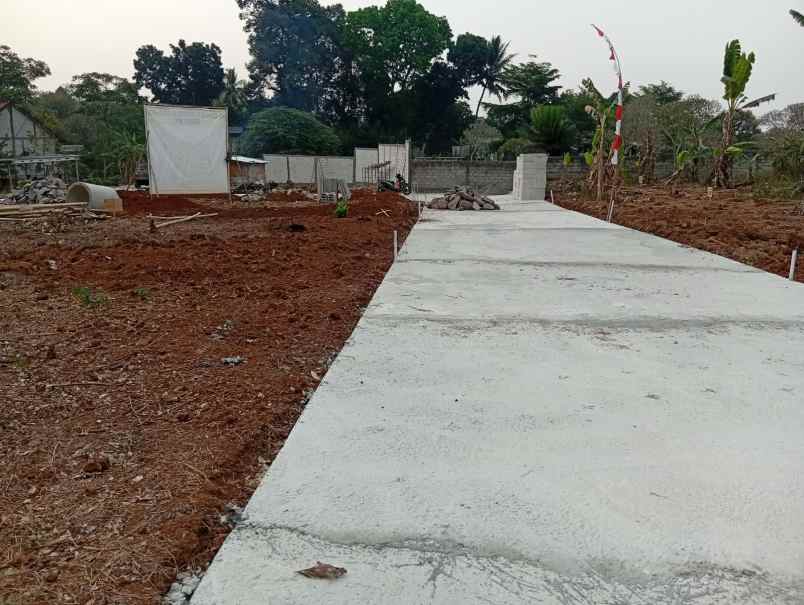 tanah kavling strategis siap bangun dekat jalan aspal