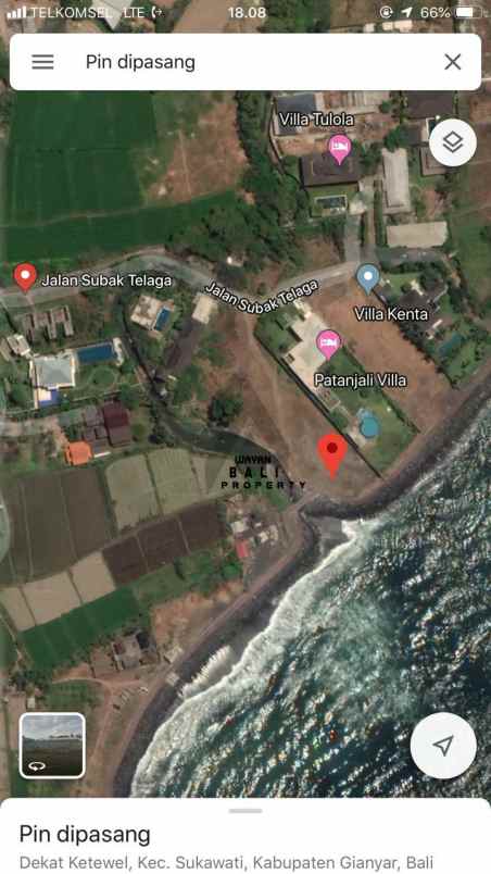 tanah pantai ketewel