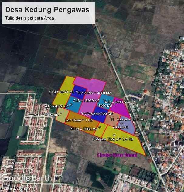 tanah untuk perumahan dekat pasar babelan bekasi