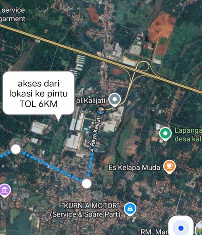 tanah untuk zona peternakan subang jawa barat
