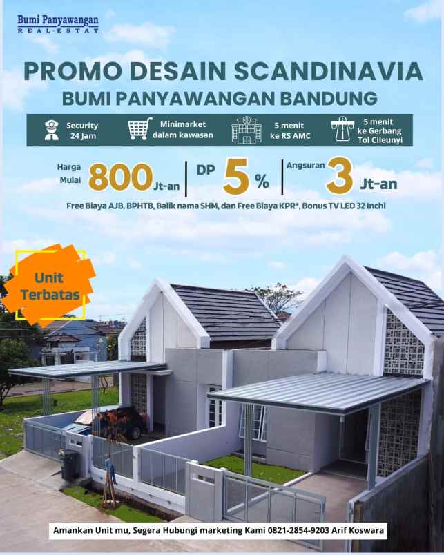 bumi panyawangan cileunyi tipe 40 90 scandinavian