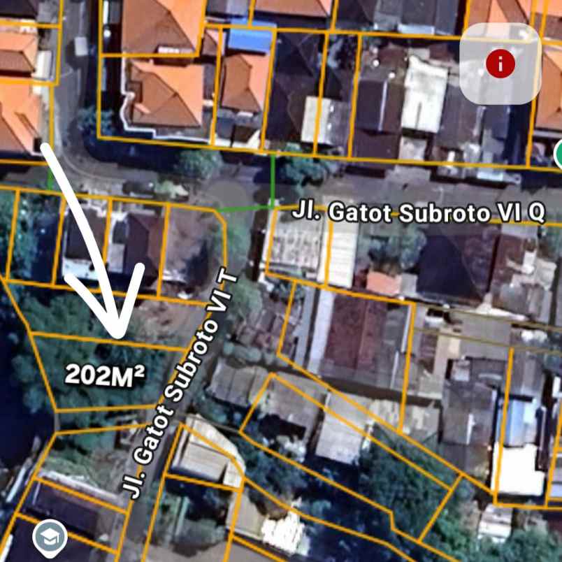 dijual 19 95 are jl waribang kesiman petilan denpasar