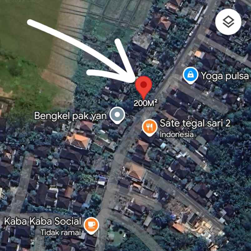 dijual 2 are jl kaba kaba kediri tabanan