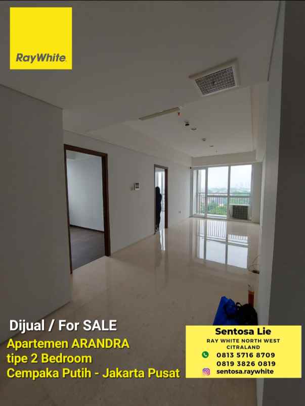 dijual apartemen jalan cempaka putih