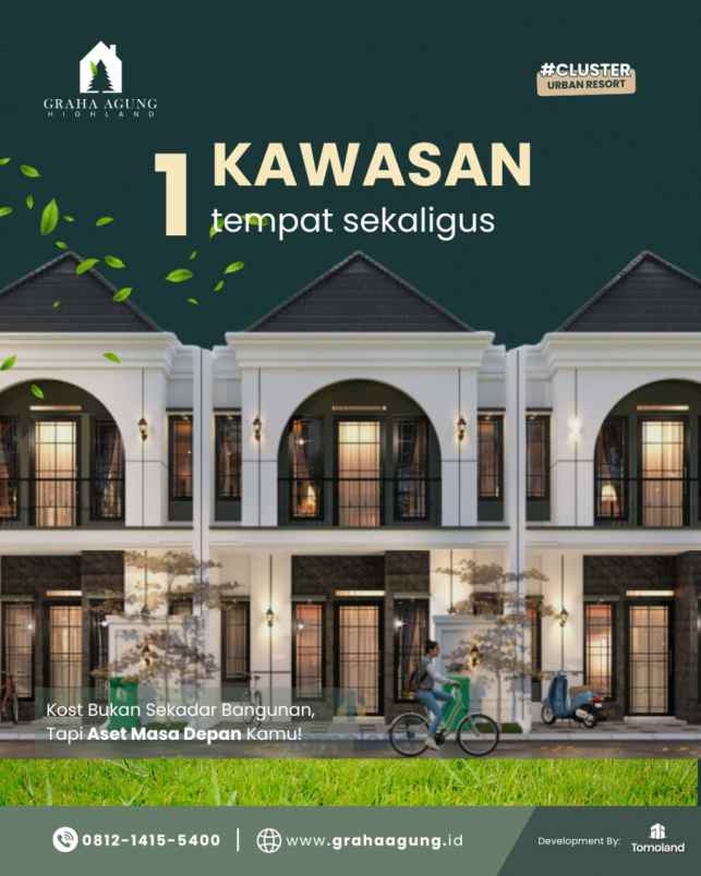 dijual kost jl chili jl perum joyo