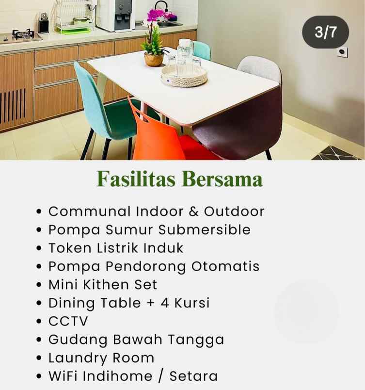 dijual kost ui beji depok