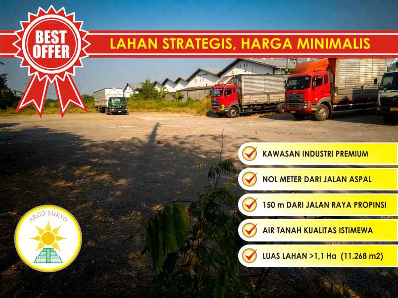dijual lahan strategis dengan harga minimalis